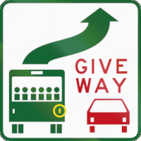 Australian,Regulatory,Sign,-,Give,Way,To,Bus